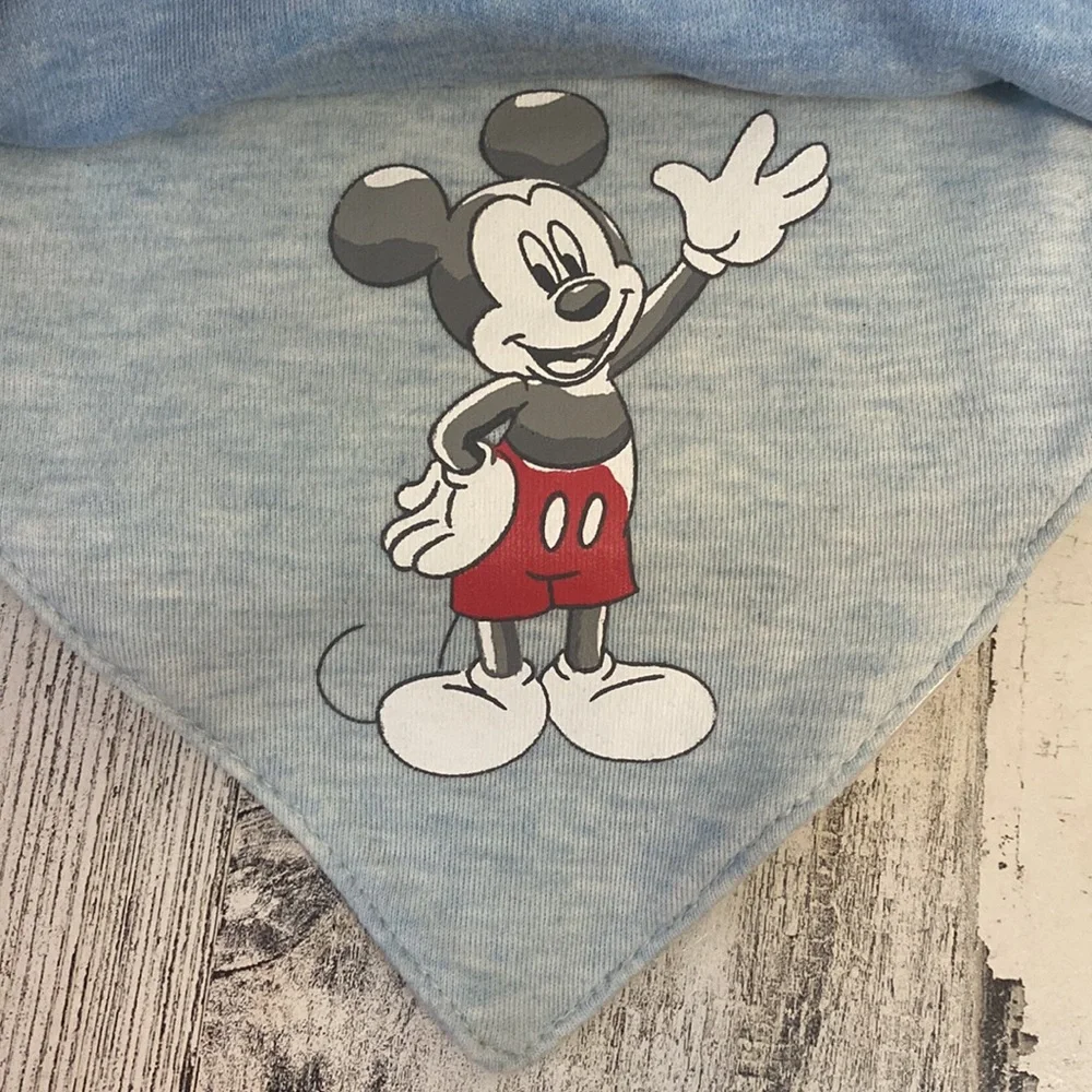 Disney Baby Donald, Pluto, Mickey Bibs Size O/S NEW